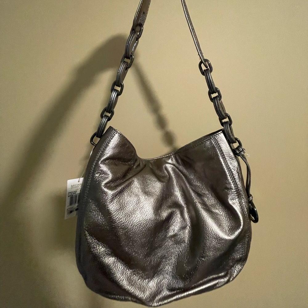 NWT Michael Kors Gunmetal Handbag